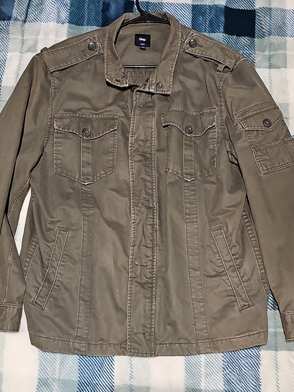 GAP Olive Green Military Field Jacket